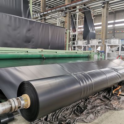 Customized Width Impermeable Double-Sided HDPE Geomembrane for Environmental Protection