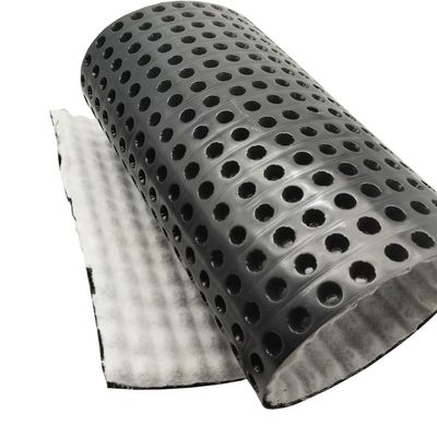 8mm Height HDPE PP Nonwoven Composite Dimple Drainage Sheet/Drainage Board