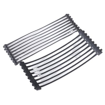 CE/ISO9001 Accredited PP HDPE Uniaxial Geogrid for Roadbed Reinforcement