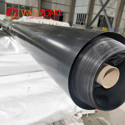 GB/ASTM GRI-GM13 Standard Black HDPE Geomembrane Pond Liner for Fish Shrimp Pond