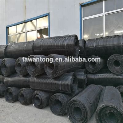 CE/ISO9001 Accredited PP HDPE Uniaxial Geogrid for Roadbed Reinforcement