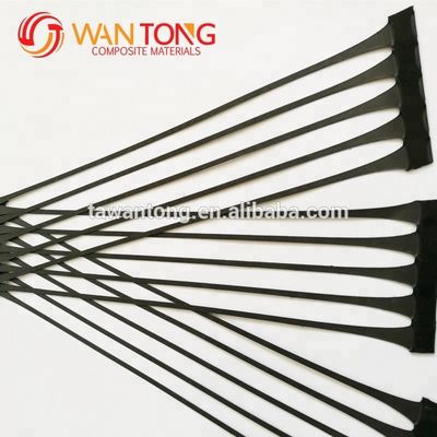 CE/ISO9001 Accredited PP HDPE Uniaxial Geogrid for Roadbed Reinforcement