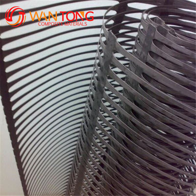 CE/ISO9001 Accredited PP HDPE Uniaxial Geogrid for Roadbed Reinforcement