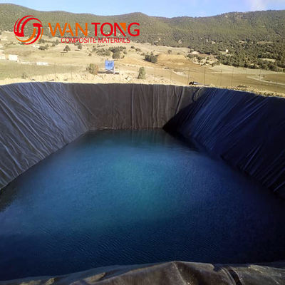 GB/ASTM GRI-GM13 Standard Black HDPE Geomembrane Pond Liner for Fish Shrimp Pond