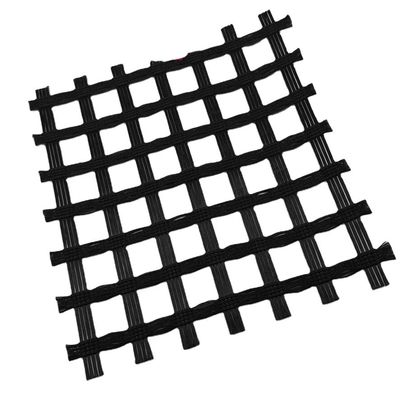 High Tensile Strength Polyester PVC Biaxial Geogrid Traditional Design for Industrial