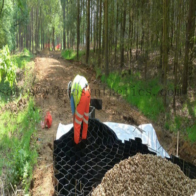 330mm-1000mm Welding Distance HDPE Geocell for Slope Protection Honeycomb Design