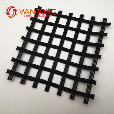 High Tensile Strength Polyester PVC Biaxial Geogrid Traditional Design for Industrial