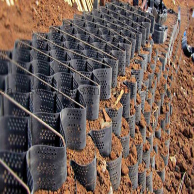 330mm-1000mm Welding Distance HDPE Geocell for Slope Protection Honeycomb Design