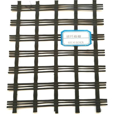 CE/ISO9001 Approved 25-200kn/m Road Construction Uniaxial Biaxial PVC Coated Polyester Geogrid Mesh