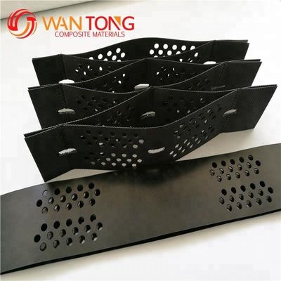 Advanced Reinforcement Geocell for Retaining Wall Textured and Perforated Surface