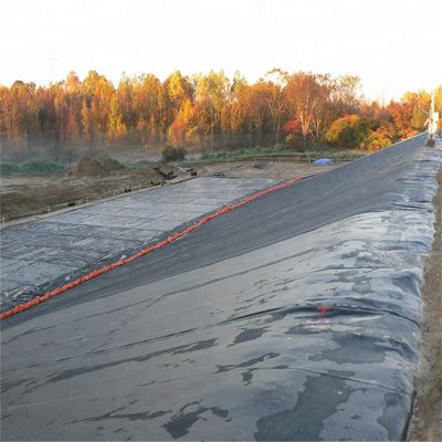 Smooth Face 1.5mm 1500 Micron Black Green HDPE Geomembrane Film for Dam Liners 0.75mm