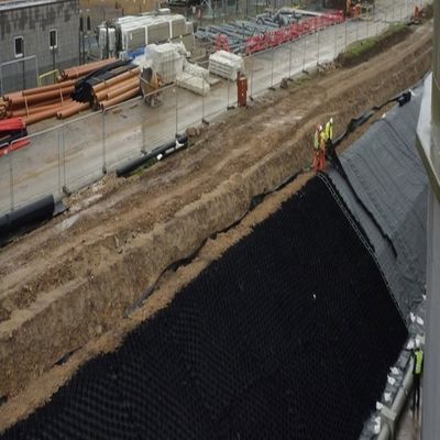 50mm-200mm HDPE Geocell Gravel Grid for Stable Road Construction No After-sale Service