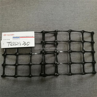 Extruded Polypropylene Biaxial Geogrids 50m Length Geogrids for Various Applications