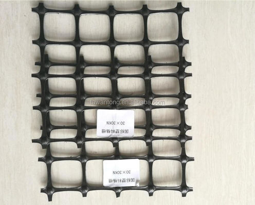 Extruded Polypropylene Biaxial Geogrids 50m Length Geogrids for Various Applications