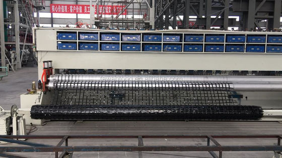 Extruded Polypropylene Biaxial Geogrids 50m Length Geogrids for Various Applications
