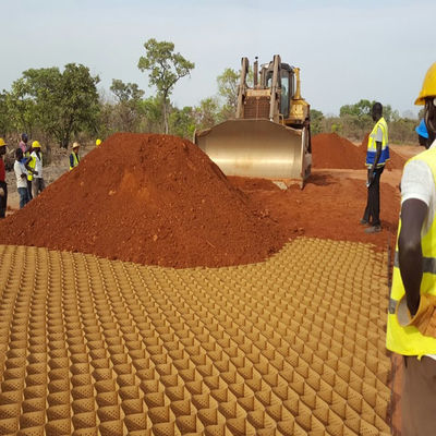 Textured Smooth Surface 100mm Height HDPE Geocell for Durable Infrastructure Projects