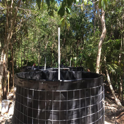 1mm Plastic HDPE Geomembrane for Traditional Design in Circular Tank Fish Pond Liner
