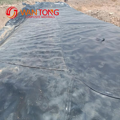 ASTM GRI-GM13 Standard Waterproofing Lldpe Ldpe 0.5mm HDPE Geomembrane Sheet for Aquaculture Ponds