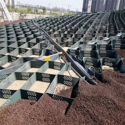 Yellow HDPE Geocell Gravel Paver for Stable and Durable Horse Farm Soil Stabilization