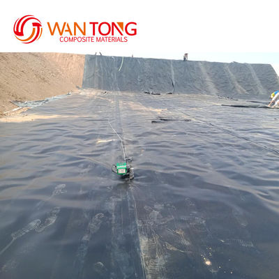 ASTM GRI-GM13 Standard Waterproofing Lldpe Ldpe 0.5mm HDPE Geomembrane Sheet for Aquaculture Ponds