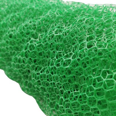 Contemporary Design 3D Plastic Geomat for Slope Erosion Resistance 14mm Thickness