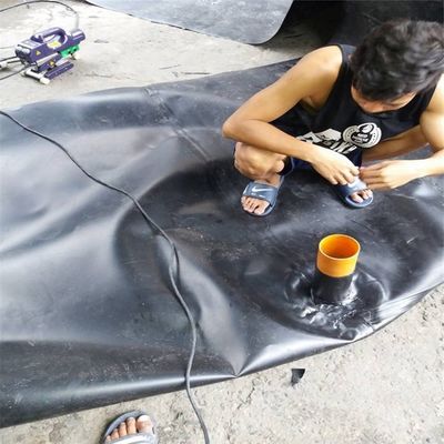Geomembrane Circular Tanks for Aquaculture in Contemporary Design Style