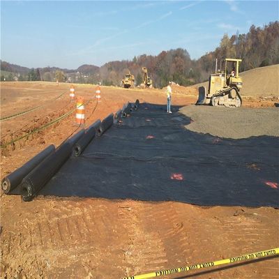 Polyester Geogrid for Road Construction Strengthen Basal Embankments and Slope Walls