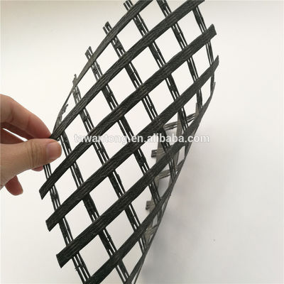 Polyester Geogrid for Road Construction Strengthen Basal Embankments and Slope Walls
