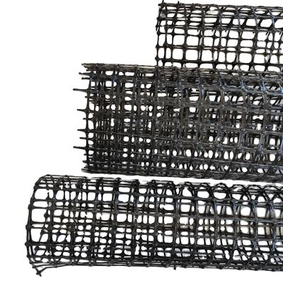Slope Reinforcement with 40kn/M Biaxial Bidirectional Polypropylene PP Plastic Geogrid