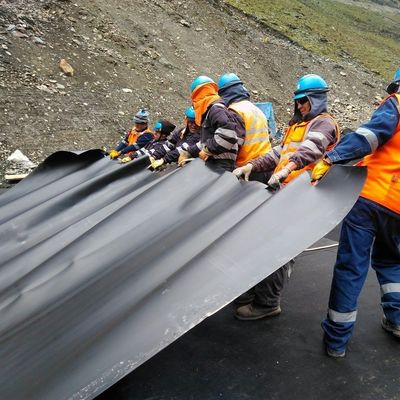 Fish Pond Liner 1mm HDPE Geomembrane Ideal for Geomembranes and Landfill Construction