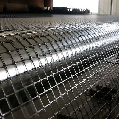 Black Polypropylene PP Biaxial Plastic Geogrid Mesh Roll for Soil Stabilization Mining