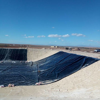 Smooth Geomembrane HDPE Dam Fish Tank Agricultural Pond Liner Geomembranes 1mm 2mm