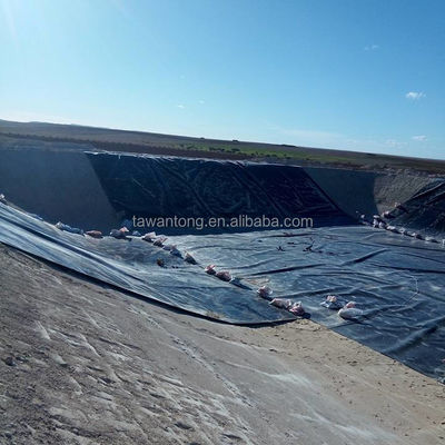 Smooth Geomembrane HDPE Dam Fish Tank Agricultural Pond Liner Geomembranes 1mm 2mm