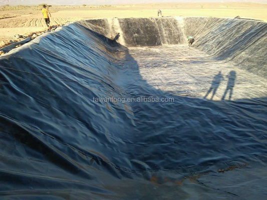 Smooth Geomembrane HDPE Dam Fish Tank Agricultural Pond Liner Geomembranes 1mm 2mm