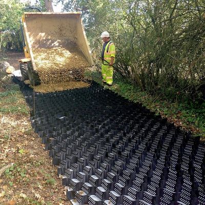 Traditional Design HDPE Smooth/Textured Perforated Geocell Versatile and Practical