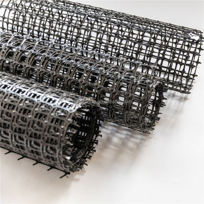 Recycled Plastic Farm Fence Posts Geogrid for Road Construction MESH SIZE 12.7*12.7mm