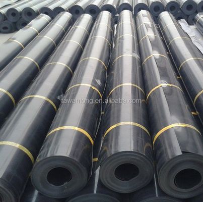 Geomembranes for Fish Tank 2mm Black Waterproof HDPE Plastic Onsite Installation