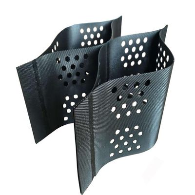 330mm-1000mm Welding Distance Smooth Textured Perforated HDPE Geocell for Retaining Wall