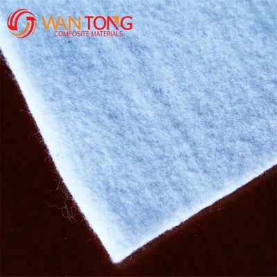 Polypropylene Nonwoven Geotextile for Road Construction in Gray Color