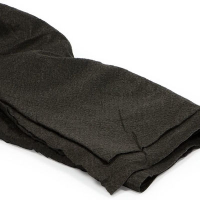 Contemporary Design Black Polyester Staple Fiber Needle Punched Nonwoven Geotextile 400gsm