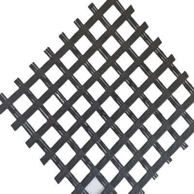 Lower Chinese Design Style Roadbed Solidification Biaxial Polyester 80-80 PET Geogrid