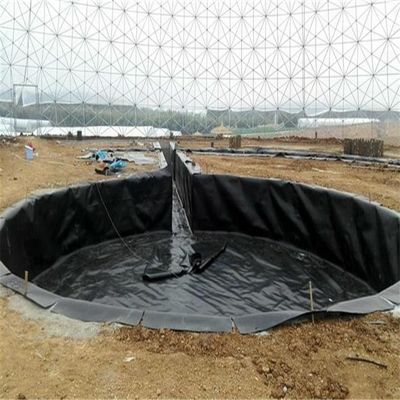 HDPE Impermeable Geomembrane Smooth Waterproofing Liner for HDPE Fish Pond Impermeable