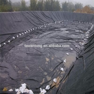 1mm 1.2mm 1.5mm HDPE Geomembrane for Dam or Artificial Lake Black Green Blue White