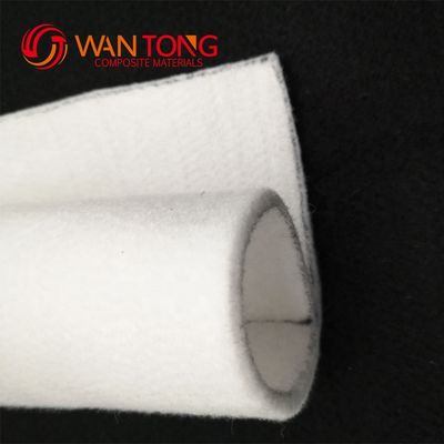 Nonwoven Geotextile for Road Protection Long or Short Fibers Needle Punched Polyester