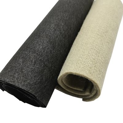 Nonwoven Geotextile for Road Protection Long or Short Fibers Needle Punched Polyester