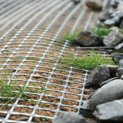 Black High Strength UV Resistance Biaxial Polypropylene Geogrids for Roads or Lands