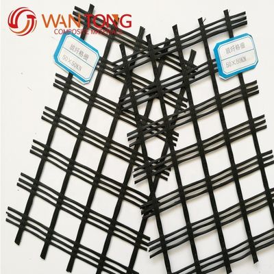 PVC Coated Geogrid for Soil Reinforcement and Chinese Design Style Road Construction