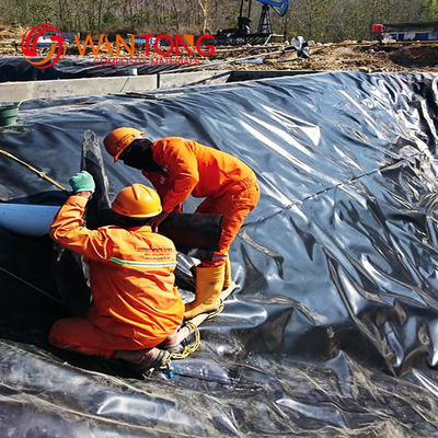 2m-8m Width Geomembrane for Mining Tailing Heap Leach Pads GB/ASTM GRI-GM13 Standard