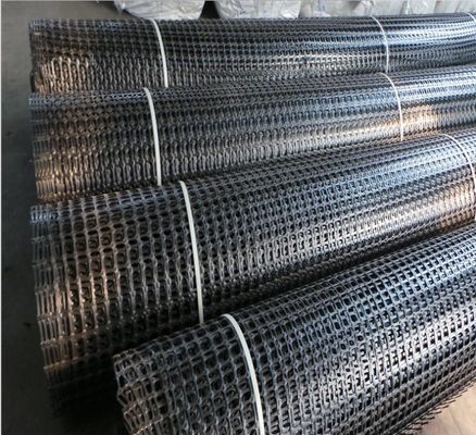 High Tensile Strength Plastic Biaxial Geogrid for Reinforcement in Mining Industry