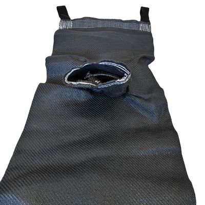 Black PP Woven Geotextile Geotube for Bank Protection and Roof Garden Road Base